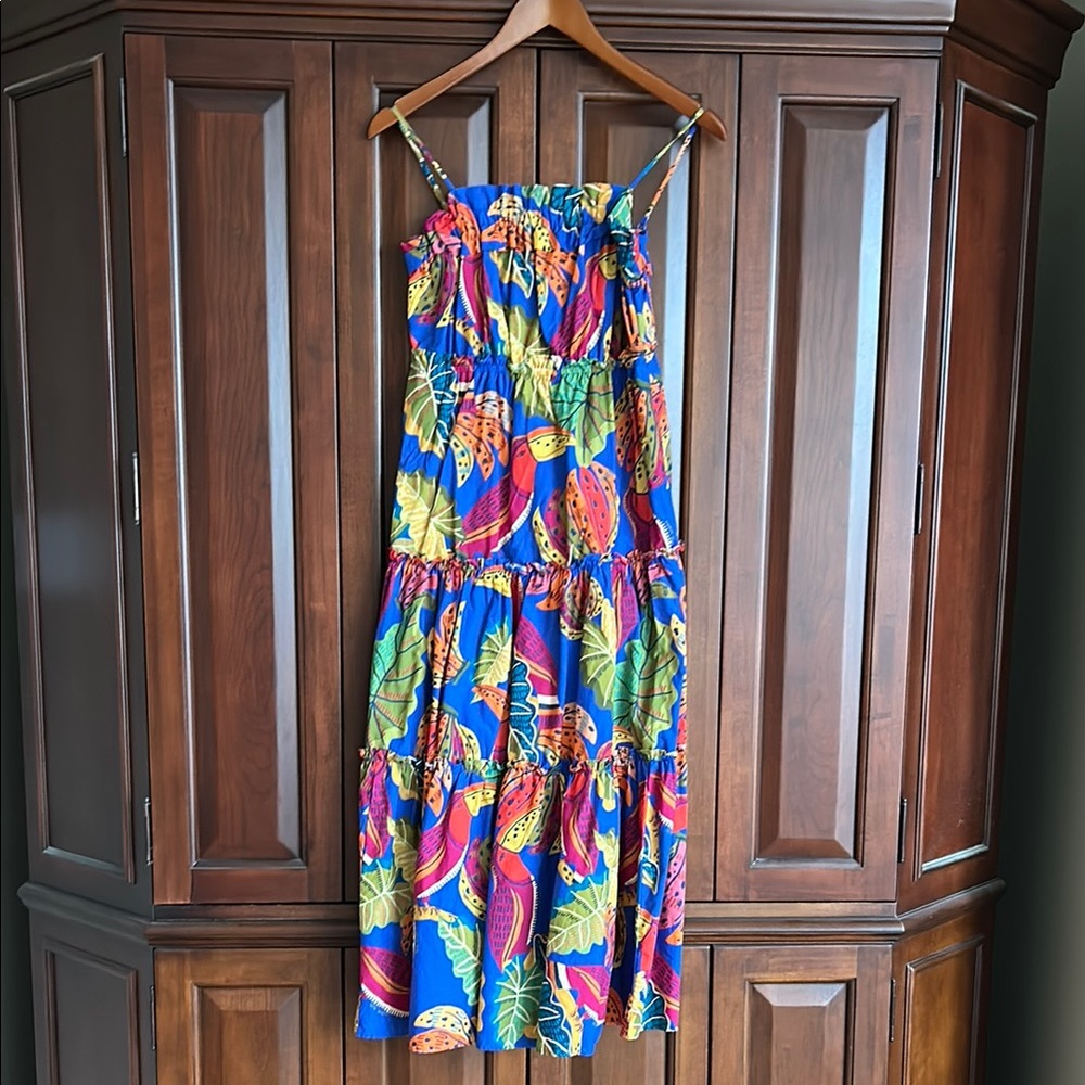 Like new FARM Rio maxi dress size small.